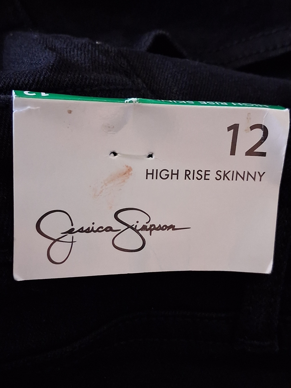 Jessica Simpson Black High-Rise Skinny Jeans - Picture 2 of 4
